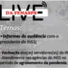 VEJA ÍNTEGRA DE LIVE DA FENASPS QUE DEBATEU SOBRE A PRIMEIRA VIDEOCONFERÊNCIA COM PRESIDENTE DO INSS EM 2021