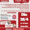 CONFIRA A ÍNTEGRA DE LIVE DO JURÍDICO DA FENASPS QUE DEBATEU CONTRARREFORMAS E PRODUTIVISMO