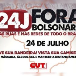 Dia 24 será maior, com unidade e mobilização, avaliam dirigentes da CUT