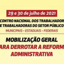 Encontro nacional dos trabalhadores e trabalhadoras do setor púlico