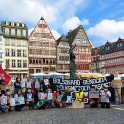 “Se o povo se unir, Bolsonaro vai cair”, gritou a resistência brasileira em Frankfurt