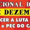 VAMOS OCUPAR AS RUAS EM 8 DEZEMBRO – DIA NACIONAL DE LUTA