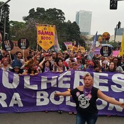 Mulheres convocam manifestação nacional “Bolsonaro nunca mais” para 4 de dezembro