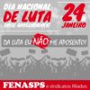 Neste 24 de janeiro, dia do aposentado(a), exigimos valorização, isonomia e respeito!
