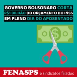 NO DIA DO APOSENTADO, GOVERNO CORTA R$1 BILHÃO DO ORÇAMENTO DO INSS