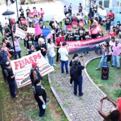 BASE DA FENASPS OCUPA SEDE DO INSS EM BRASÍLIA E FORÇA NOVO MINISTRO A RECEBER PAUTA DA CATEGORIA