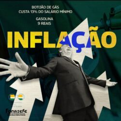 ENQUANTO CUSTO DE VIDA DO BRASILEIRO SOBE 72%, SPFS CONTINUAM SEM REPOSIÇÃO SALARIAL HÁ MAIS DE CINCO ANOS