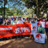 Servidores federais tomam as ruas de Brasília por reposição emergencial de 19,99%