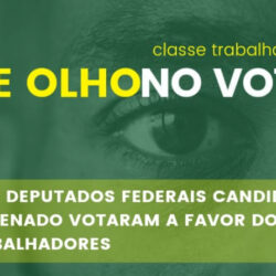 Conheça os deputados federais candidatos ao Senado que votaram contra o trabalhador
