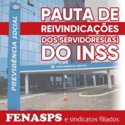 FENASPS ENCAMINHA PAUTA DE REIVINDICAÇÕES DOS SERVIDORES DO SEGURO SOCIAL AO PRESIDENTE INTERINO DO INSS