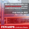 VEJA COMO FOI A REUNIÃO DO COMITÊ SOBRE PROCESSOS DE TRABALHO DO INSS EM 8 DE MAIO