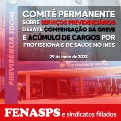 Em reunião com a DPG, Comitê Permanente dos Serviços Previdenciários debate a compensação da greve e a situação de acúmulo de cargos dos profissionais de saúde do INSS