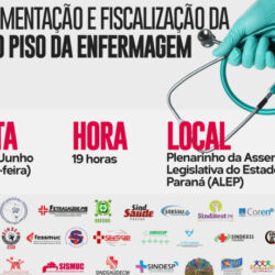 Audiência pública debaterá a implantação do piso da enfermagem