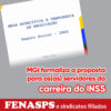 MGI FORMALIZA À FENASPS RESPOSTA ÀS REIVINDICAÇÕES DA CARREIRA DO SEGURO SOCIAL (INSS)