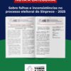 NOTA À CATEGORIA: sobre falhas e inconsistências no processo eleitoral do SINPRECE-2025