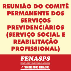 REUNIÃO DO COMITÊ PERMANENTE DOS SERVIÇOS PREVIDENCIÁRIOS (SERVIÇO SOCIAL E REABILITAÇÃO PROFISSIONAL)