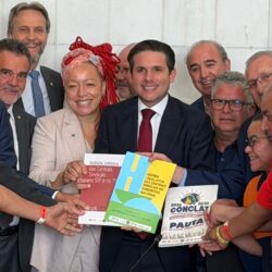 Centrais levam reivindicações ao Congresso após ato em Brasília