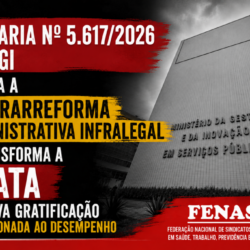 Portaria nº 5.617/2026 do MGI amplia a contrarreforma administrativa infralegal e transforma a GTATA em nova gratificação condicionada ao desempenho