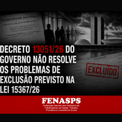 DECRETO 13051/26 DO GOVERNO NÃO RESOLVE OS PROBLEMAS DE EXCLUSÃO PREVISTO NA LEI 15367/26