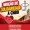 MOÇÃO DE SOLIDARIEDADE A CNBB 